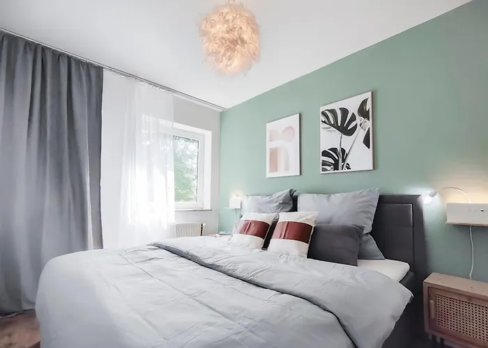 Maracoon - Design-apartments Mit Kueche, Garten, Self-checkin Apartamento Schalksmuhle